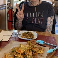 Pakora !!! My favorite dish Anywhere EVER !!! 🌟🌟🌟🌟🌟 at The Red Dot Kitchen in Wurtsboro