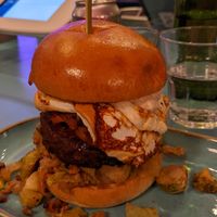 Thank you burger at DoppleGanger in Cambridge