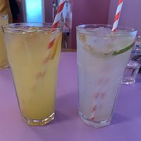 House-made Orange-aid and Ginger Beer   at DoppleGanger in Cambridge