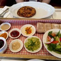 Vegan breakfast at  Cafe Landwer in Vaughan