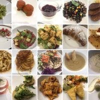 Some vegan food we enjoyed at this hotel in September 2024  at Zenit Spa Hotel in Giulianova