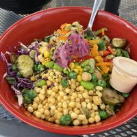 Veggie veggie bowl  at Old Abe & Co. in Rochester