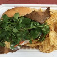 Vegan Banh Mi Sandwich  at Old Abe & Co. in Rochester