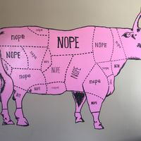 The Nope Cow at Old Abe & Co. in Rochester