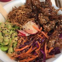 Poke bowl at Old Abe & Co. in Rochester