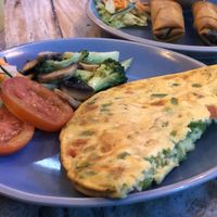 Omelette at Vegan Bali in Kuta