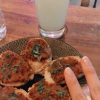 bruschetta  at Vegan Bali in Kuta