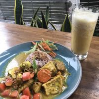 Vegan curry  at Vegan Bali in Kuta