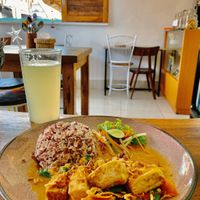 Curry rice at Vegan Bali in Kuta