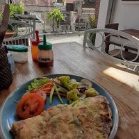 Omlette at Vegan Bali in Kuta