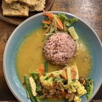Curry Rice  at Vegan Bali in Kuta