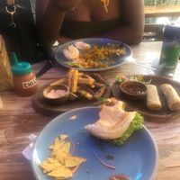 The food was so delicious I forgot to take a before pic 😂 at Vegan Bali in Kuta