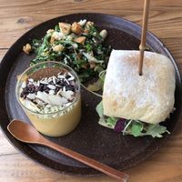 Vegan brunch set  at Cafe Jeju 901 in Jeju