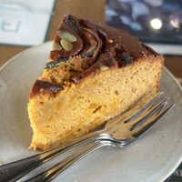 Punpkin cake  at Cafe Jeju 901 in Jeju