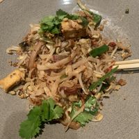 pad thai with tofu at Wagamama in Bratislava