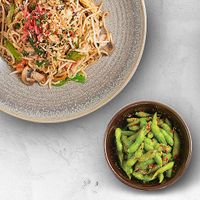 pad thai  at Wagamama in Bratislava