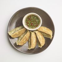 gyoza at Wagamama in Bratislava