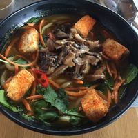 Spicy ramen at Wagamama in Bratislava