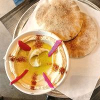 hummus  at Tahini in San Diego