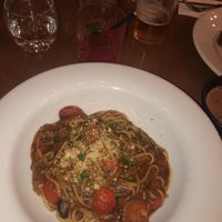 Vegan Bolognese  at Two Buoys Bistro in St Julians