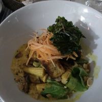 Crispy tofu stir fry at Two Buoys Bistro in St Julians