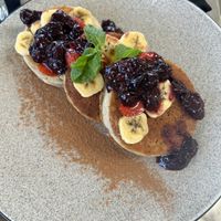 Vegan pancakes   at Bukit Cafe in Pecatu