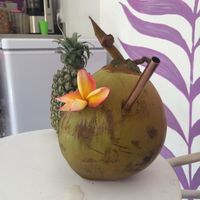 Coconut! at Acai Queen - Gootama in Ubud