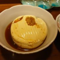 Bean curd in soy sauce at Itoya in Matsumoto