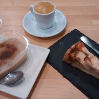 Vegan desserts at La Alegria de la Huerta in Madrid