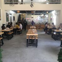 Inside seating at BoDe Chay in Phu Quoc