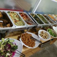 buffet at BoDe Chay in Phu Quoc