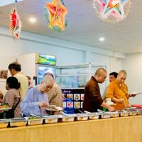 We were the only tourists but felt super welcomed anyway! at BoDe Chay in Phu Quoc