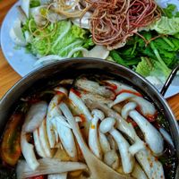 Mushroom Hot Pot at BoDe Chay in Phu Quoc