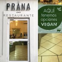 Vegan friendly restaurant recommended by The Humane League.  at Prana Restaurante in La Paz