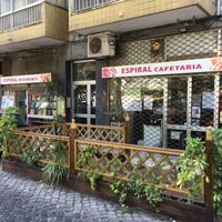 outside  at Espiral in Lisbon