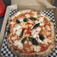 vegan Margherita   at Bare Knuckle Pizza in Oakland