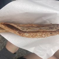 Hazelnut crepe   at Charlie Brown's Crepes - Food Trailer in Wanaka
