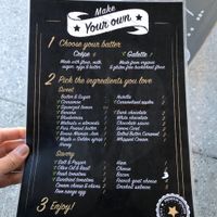 Menu at Charlie Brown's Crepes - Food Trailer in Wanaka