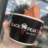Blood orange  at Black Peak Gelato in Wanaka