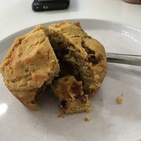 Vegan scone orange and date  at The Kitchen in Nelson
