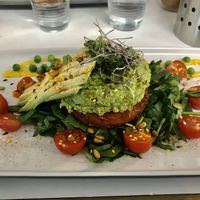 Pea & avo smash at The Kitchen in Nelson