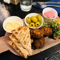 Vegan meze  at Brizola Bar and Grill in Clitheroe