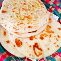 Indiann Bread
Garlic Nan  at Manger Vegetalien in Argenteuil