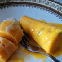 Mango Kulfi (Indian ice cream) at Manger Vegetalien in Argenteuil
