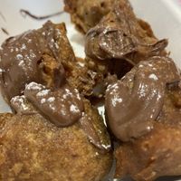 Notella sweet dough balls at Happy Friday Kitchen  in Oxford