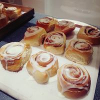 Cinnamon Rolls  at Happy Friday Kitchen  in Oxford