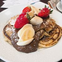 Notella pancakes  at Happy Friday Kitchen  in Oxford