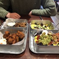 Selection of the sharing options  at Happy Friday Kitchen  in Oxford