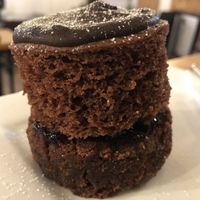 Ultimate choc cake  at Bean Social in Durham