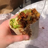 Veg California burrito  at El Burro - Regent Square in Pittsburgh
